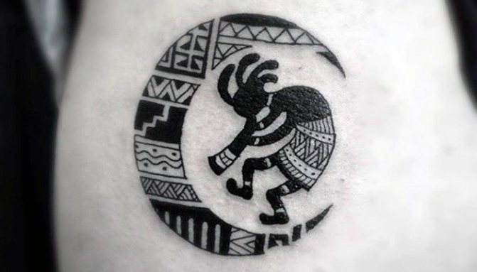 Tatouage Kokopelli