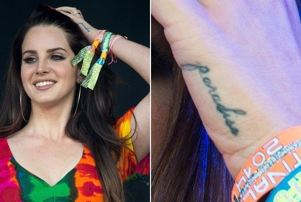 Lana Del Rey Tattoo