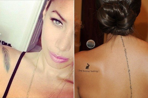 Leona Lewis tattoo