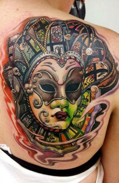 masque de tatouage