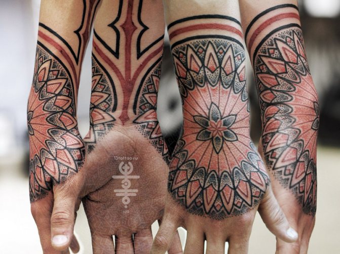 Tatouage sur le poignet