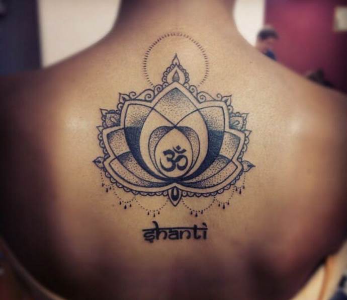 tatuaje en la espalda