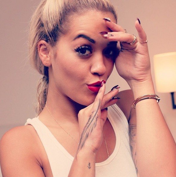 Rita Ora tattoo