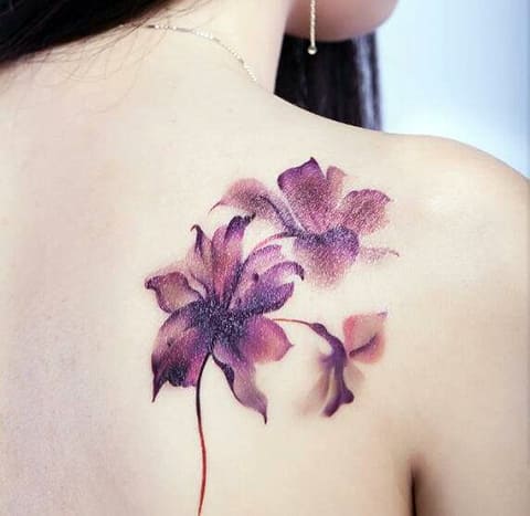 Tatouage de lys - photo