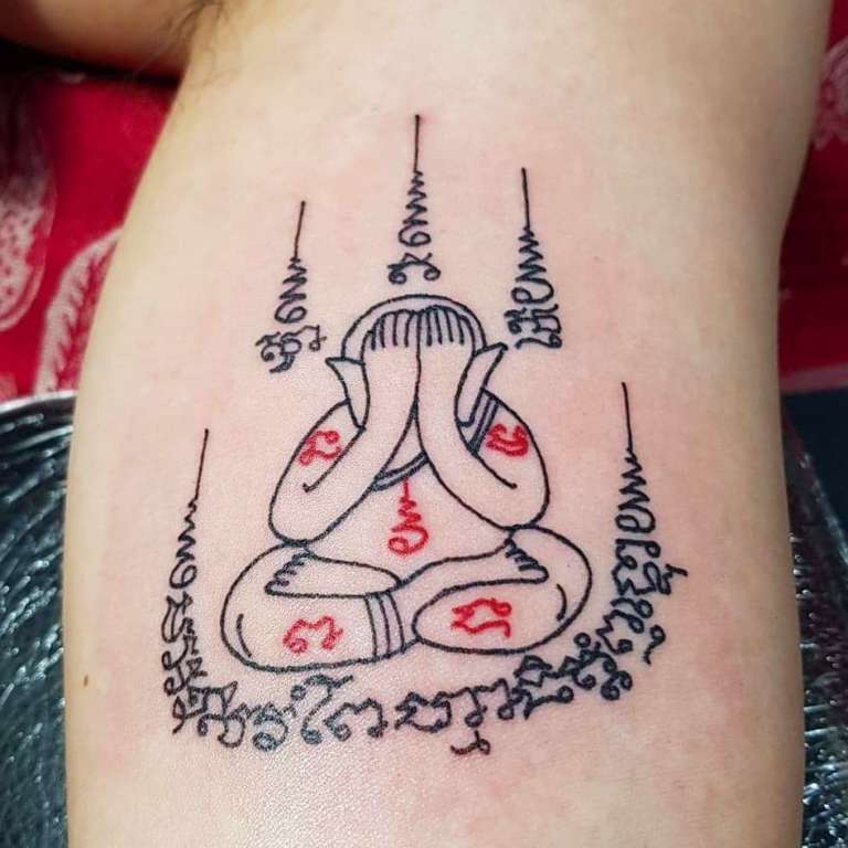 Sak yant tetoválás