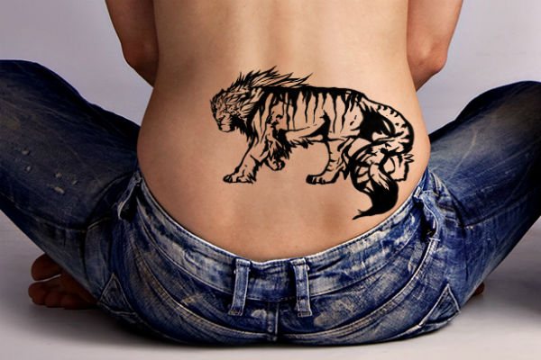 Tiger-Tattoo Foto