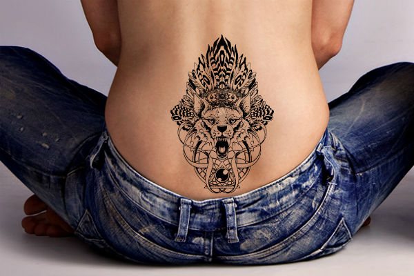 Wolf Tattoo Foto