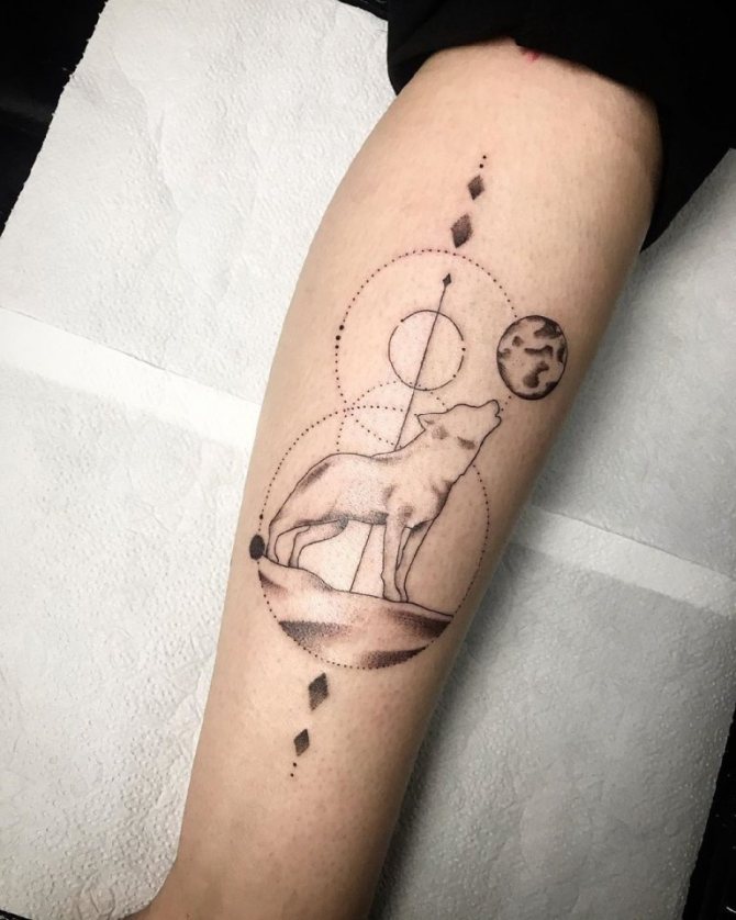 tatuaggio significato di lupo per ragazze