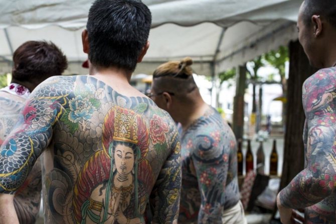 Tatouage yakuza