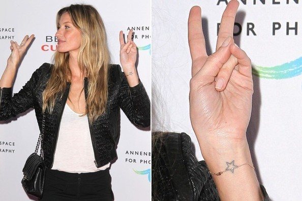 Gisele Bündchen tattoo