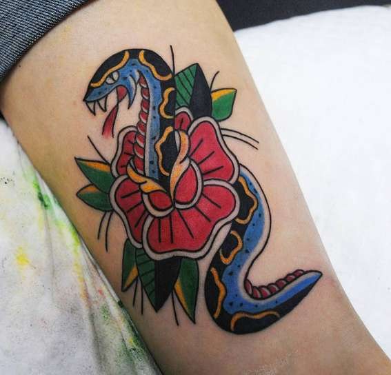 Snake tattoo