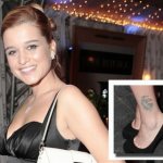 Tatouages de Ksenia Borodina