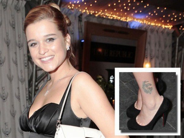 Tatouages de xenia borodina