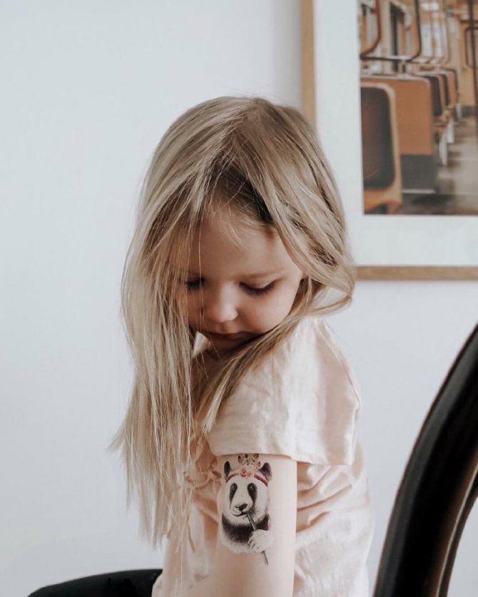 laste tätoveeringud