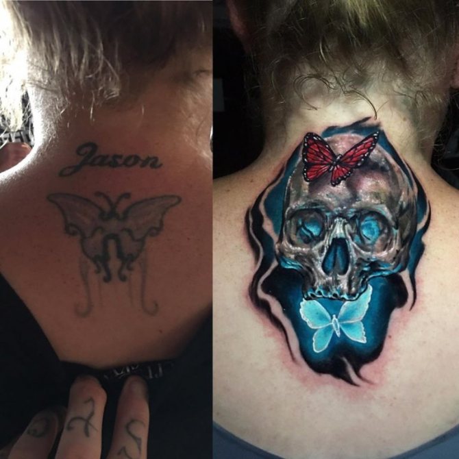 tatuajes antes y después