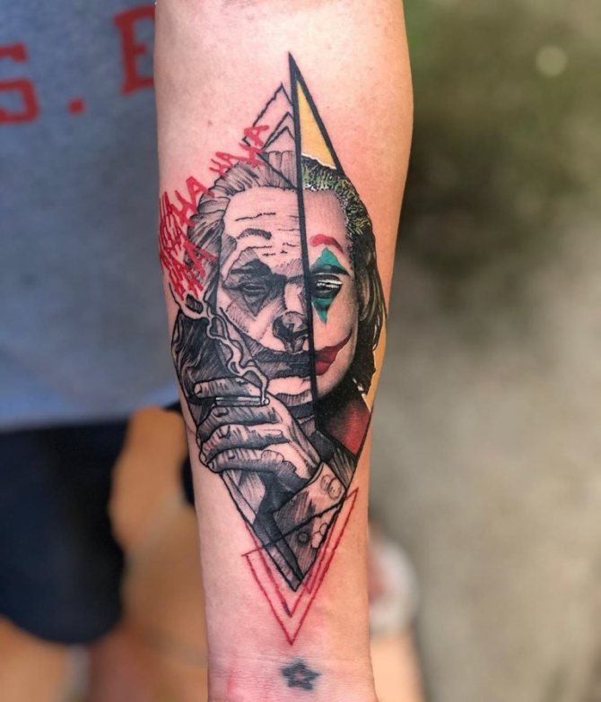 joker tattoos
