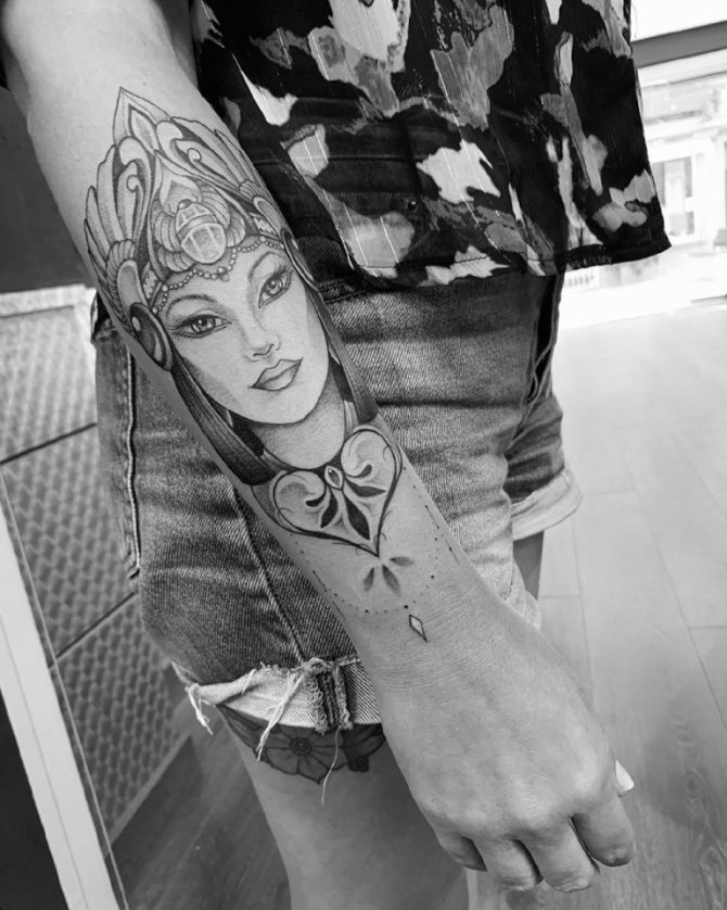 tatouages égyptiens