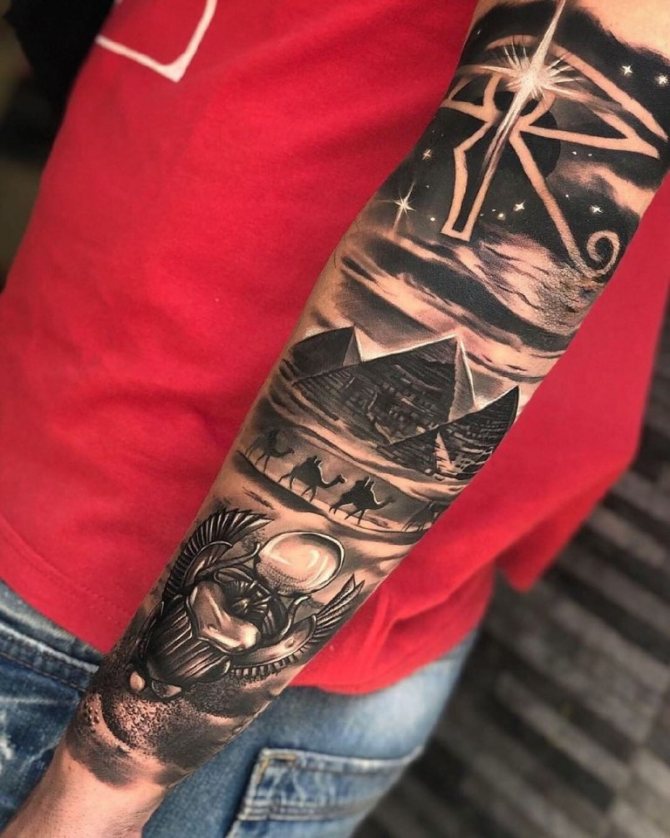 Tatouages égyptiens