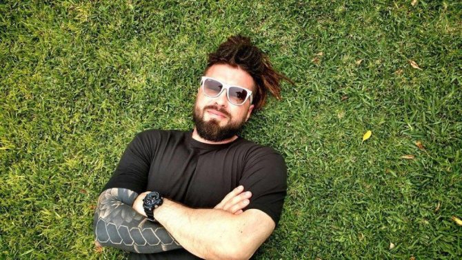 Garik Burito tetování na paži