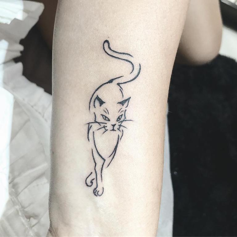 tatouages de chats