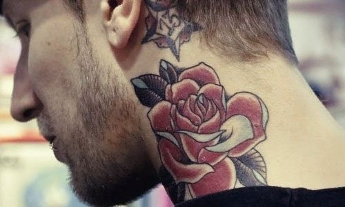 Tatouages sur le cou pour les hommes. Photos, idées, conceptions, dessins, tatouages cool et magnifiques, inscriptions