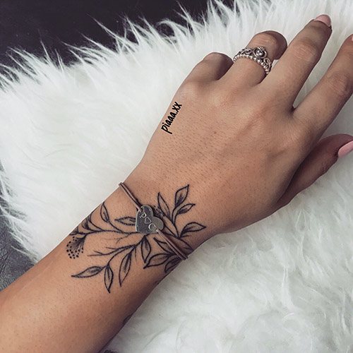Tattoos on the wrist for women with meaning. Pictures for girls