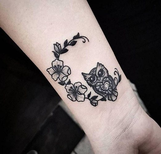 Tatouage sur le poignet signification féminine. Photos pour les filles