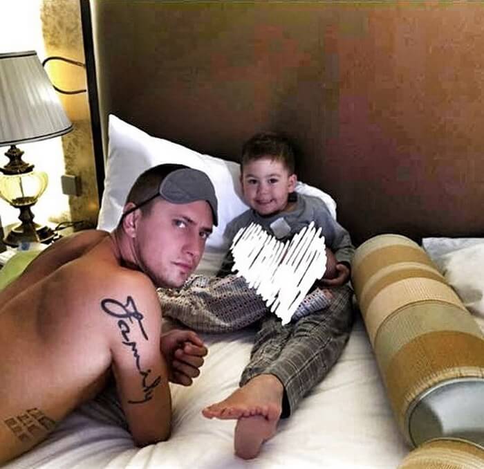 Tatouages de Pavel Prilunny