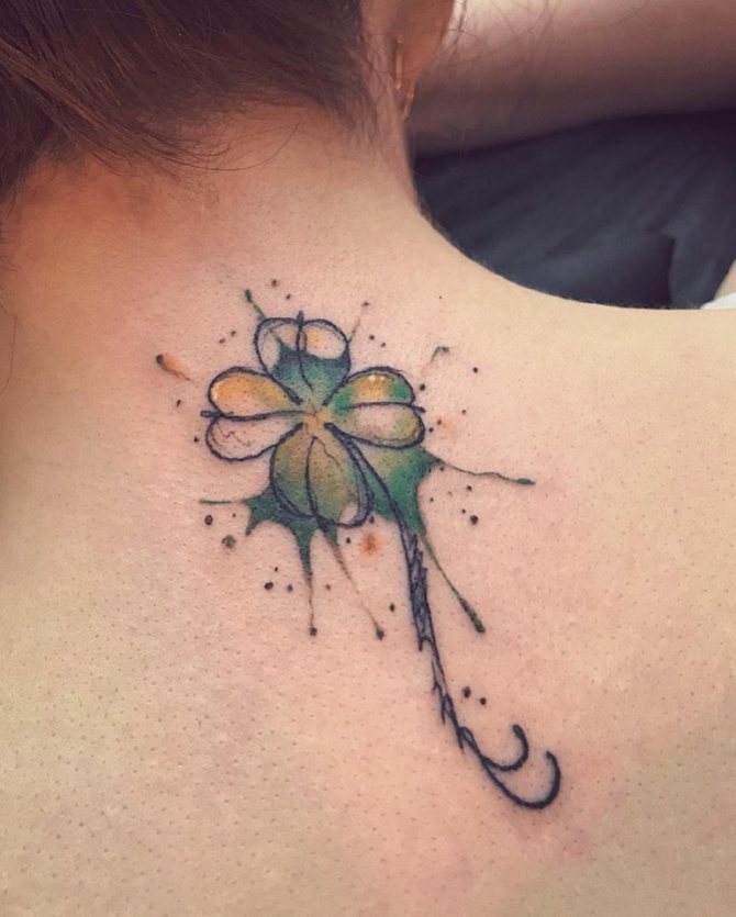 tatouage porte-bonheur
