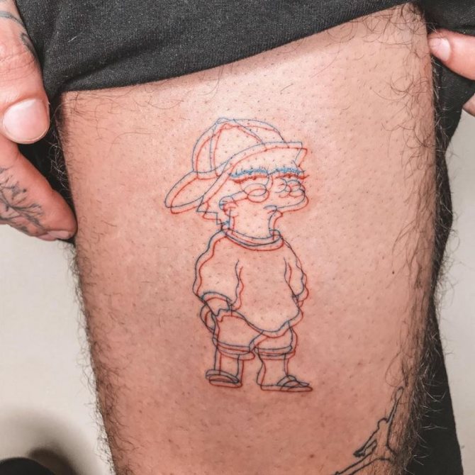 realism tattoos for men