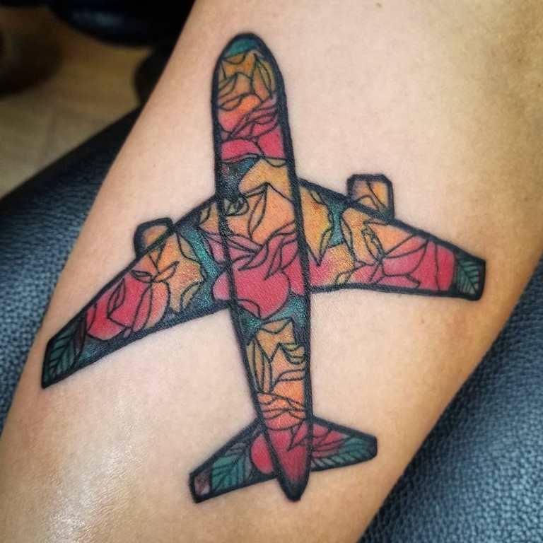 airplane tattoos