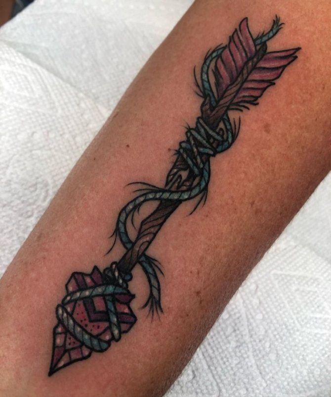 tatouages de flèches
