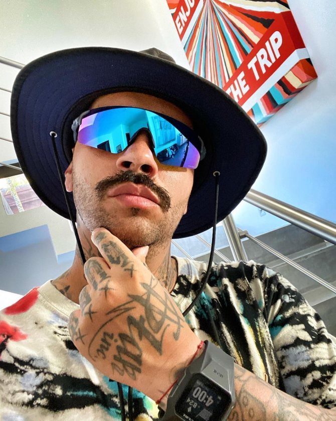 Tetování Timati, tetování Black Star