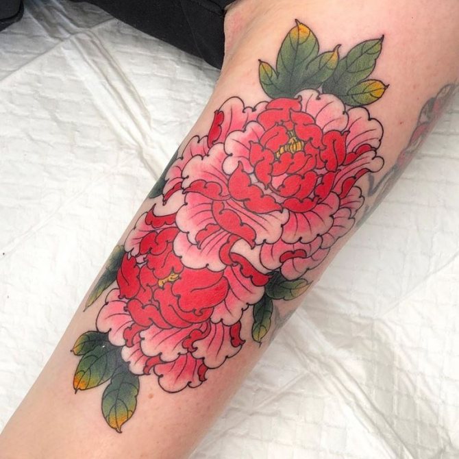 Japanske stil tatoveringer