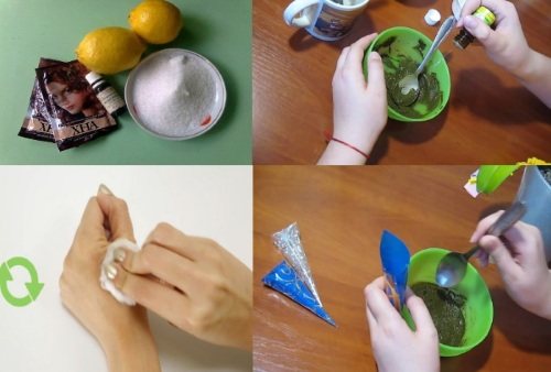 テンポラリータトゥー。家庭での作り方:ジェルペン、ヘナ、絵の具、シール、カラーと白黒、目には鉛筆で、マーカーで、ステンシルで