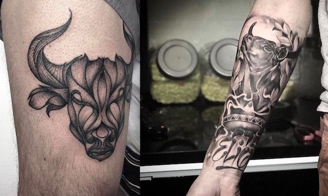 taurus tattoo 2 foto tattoo