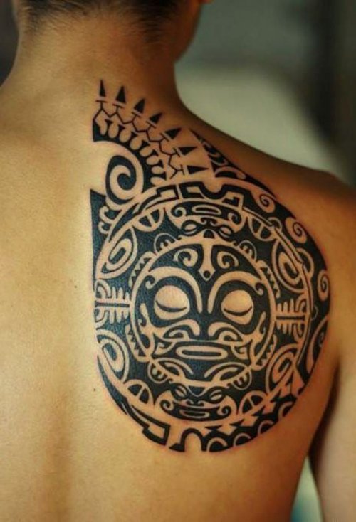 Tribal Tattoo Bedeutung Polynesien Muster