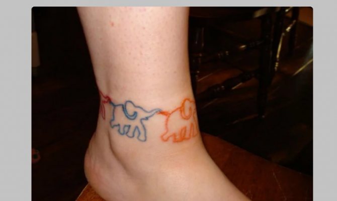 Tatouages familiaux émouvants