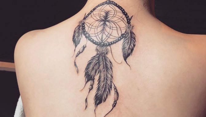 Tatouage du capteur de rêves