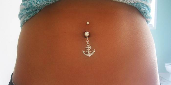 Piercing du nombril
