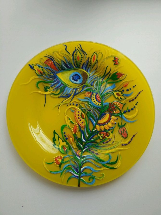 Décoration d'assiette