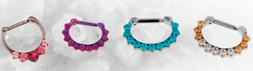 bijoux pour le perçage du septum