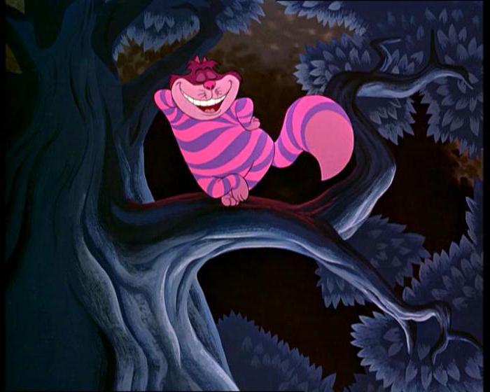 sourire du chat de Cheshire