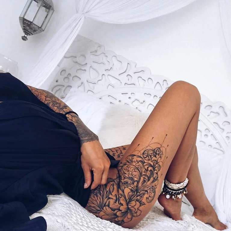 Motifs sur la hanche