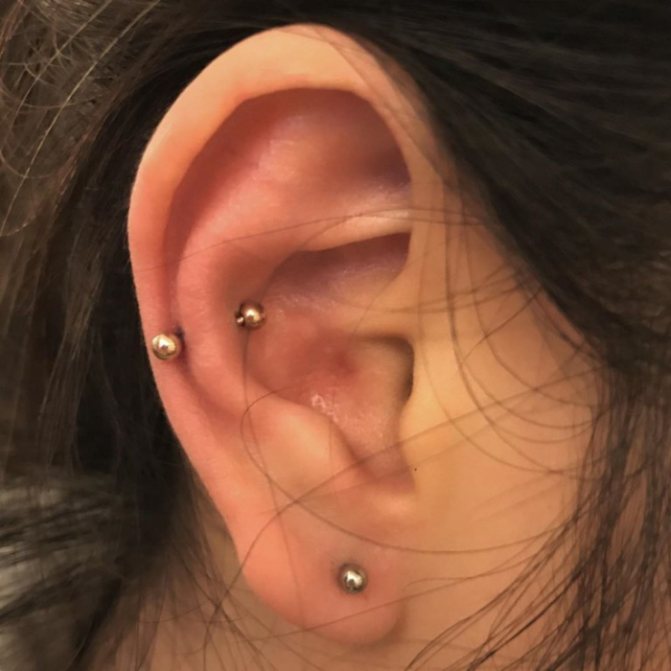 different kinds of piercings