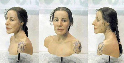 Recréer l'image d'une princesse altaïque