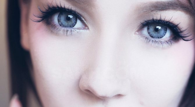 Des lentilles esthétiques peuvent être fabriquées