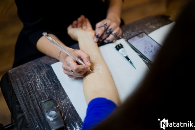 Ideiglenes tetoválás