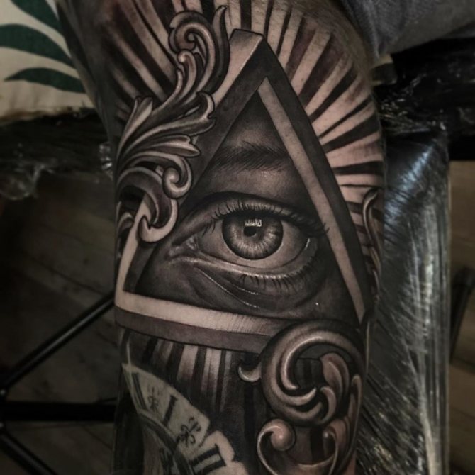all-seeing eye tattoo