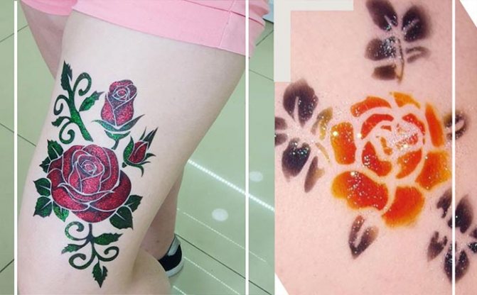 Choisir un tatouage temporaire par aérographe